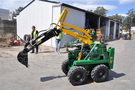 wheel digger for skid steer|skid steer digger attachment.